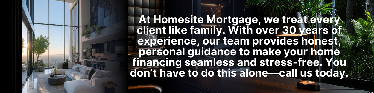 Personalized Mortgage Services